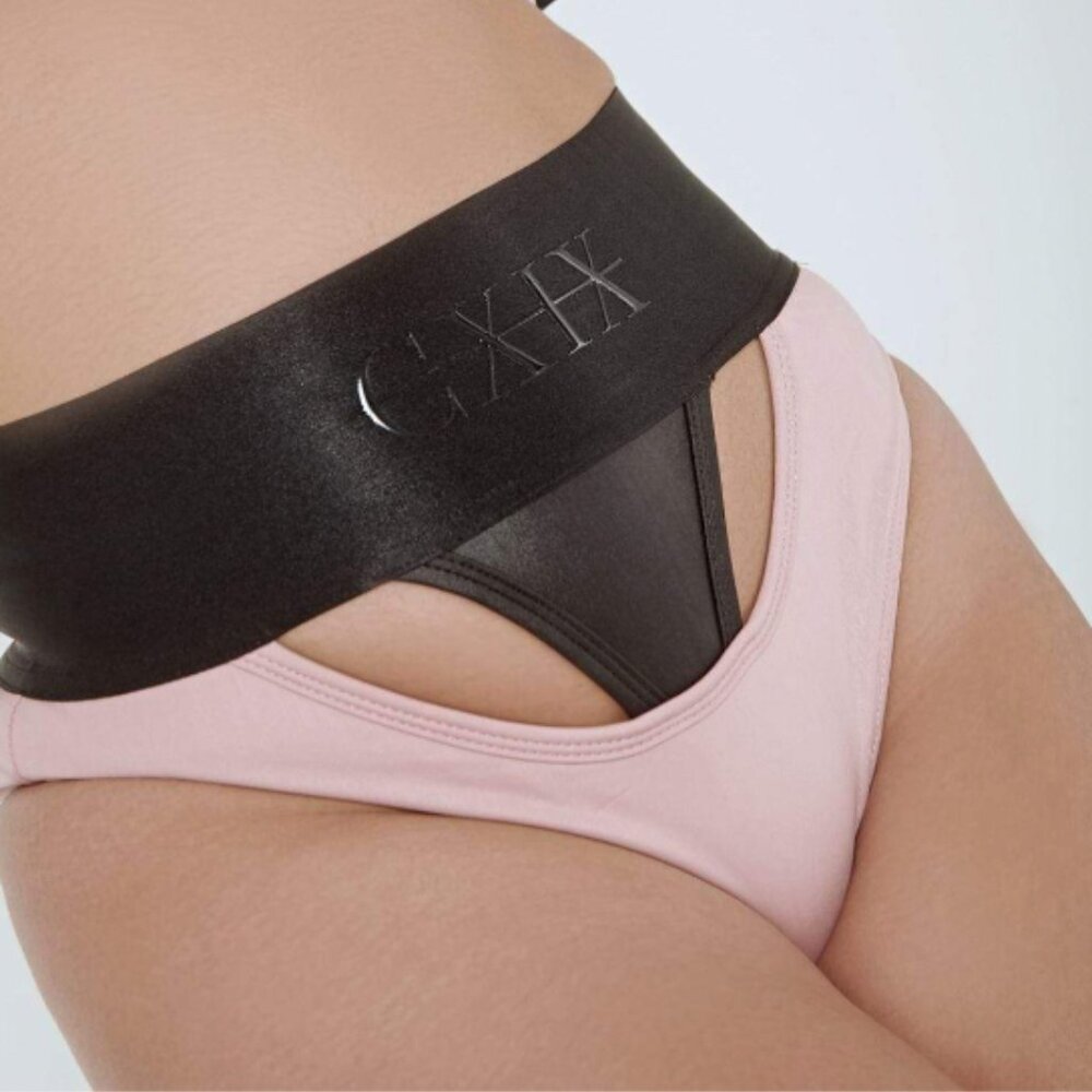 CXIX Polewear I Slay G-Banger Bottoms - Pink/Black size XL